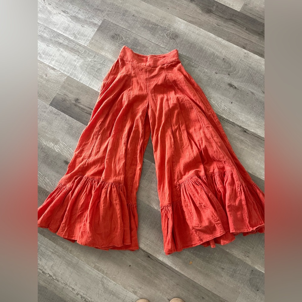 Free people hippie flare pants